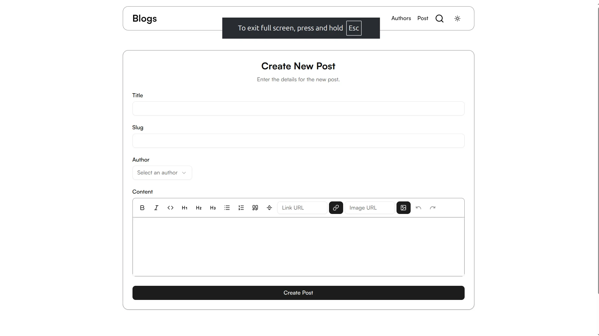 Blogs